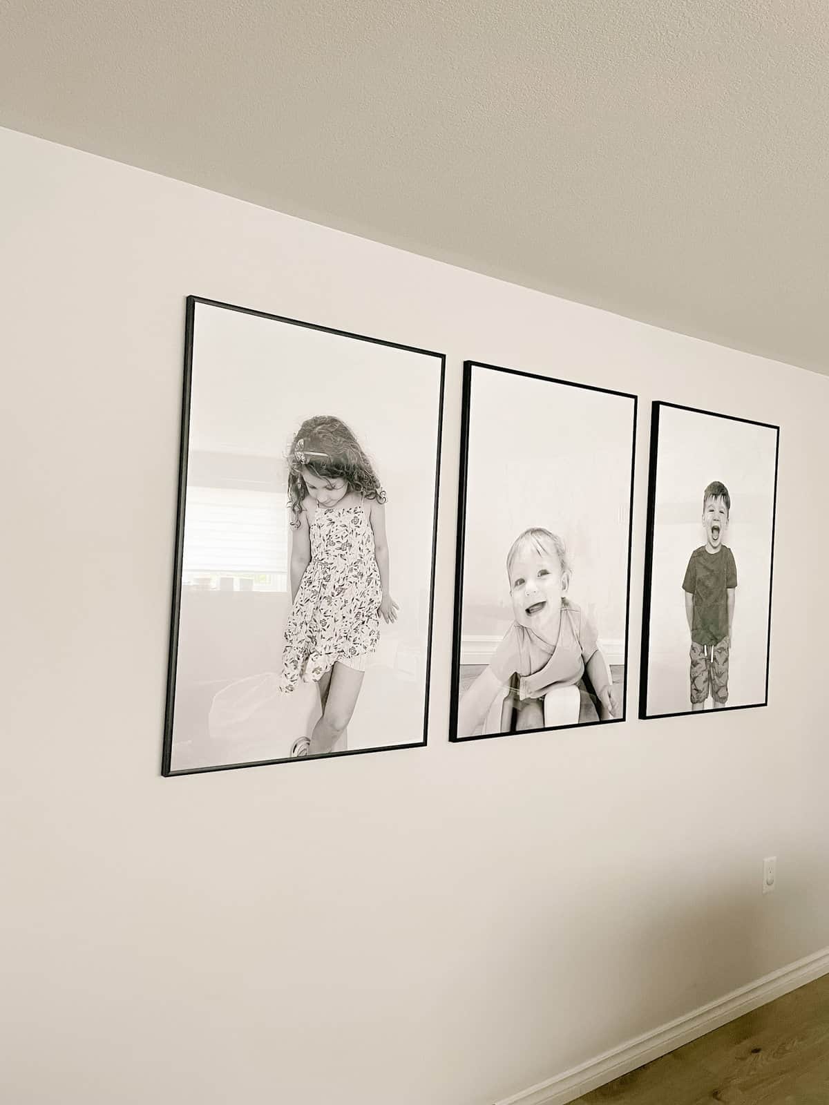 Make A Statement With Oversized Wall Portraits Of Your Kids - The Sweet ...